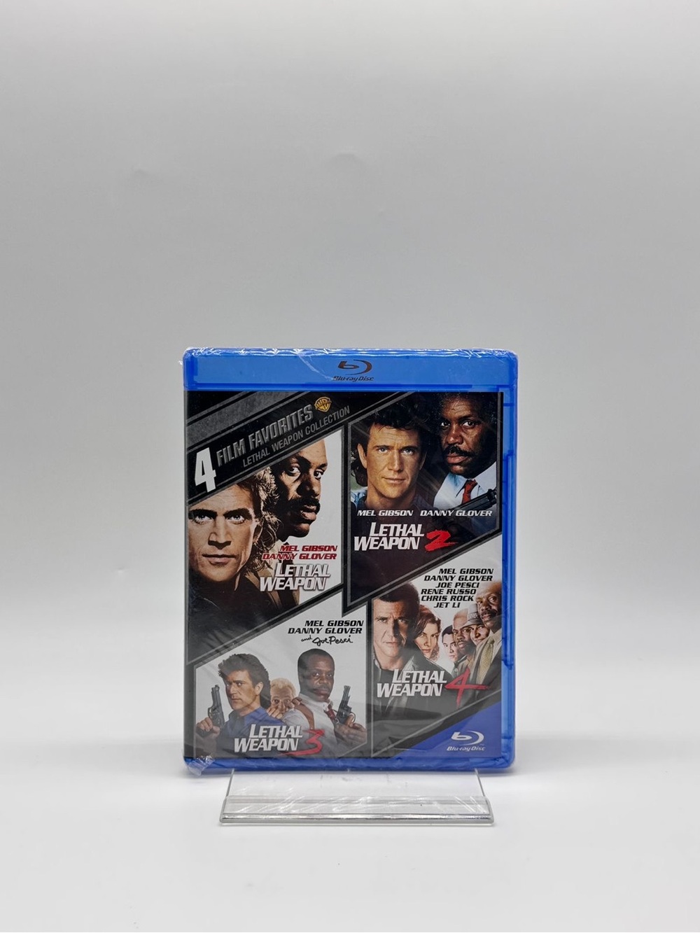 Lethal Weapon Collection 4 Film Favorites Blu-ray Box Set Brand New Sealed
